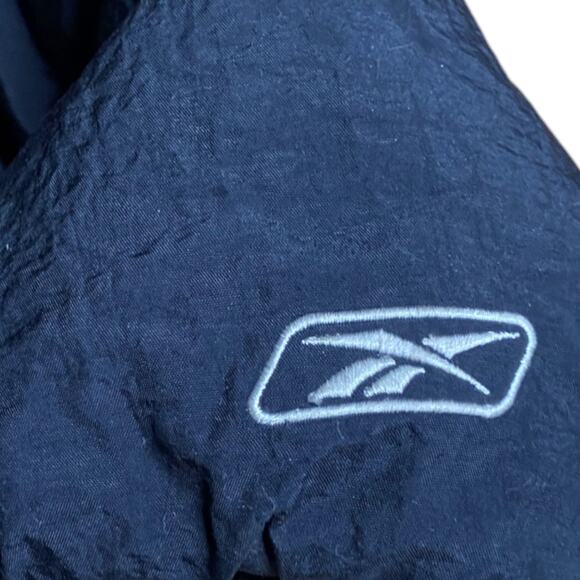 Vintage Reebok Steelers Oversized Coat with Hood Kids size Large 14 16 Nylon - Picture 5 of 7